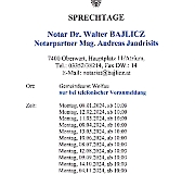 Sprechtage 2024 Notar Dr. Walter Bajlicz_1